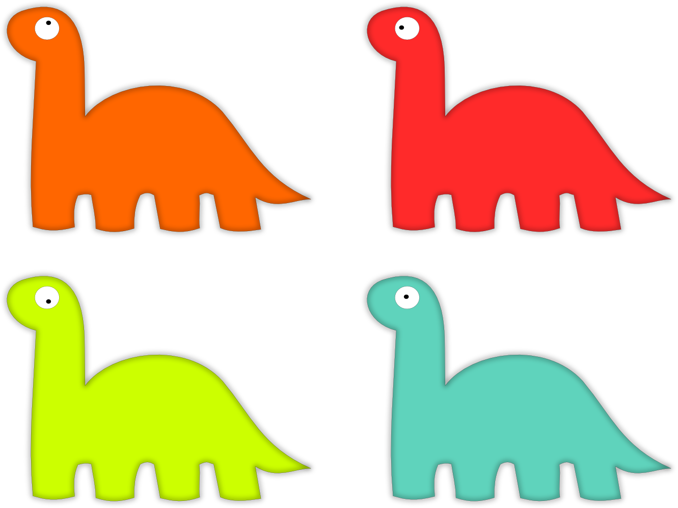 Usiiik Dino Icons Dinosaur Xmas Christmas Stuffed Animal Coloring ...