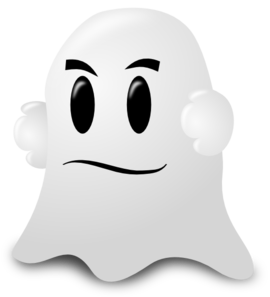 Cartoon Ghost clip art - vector clip art online, royalty free ...