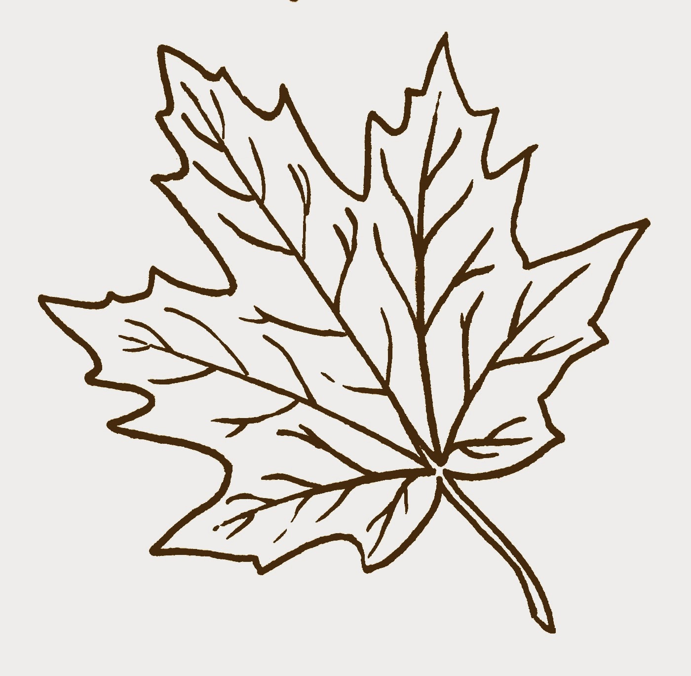 Simple Autumn Leaf Clip Art | Tera Wallpaper