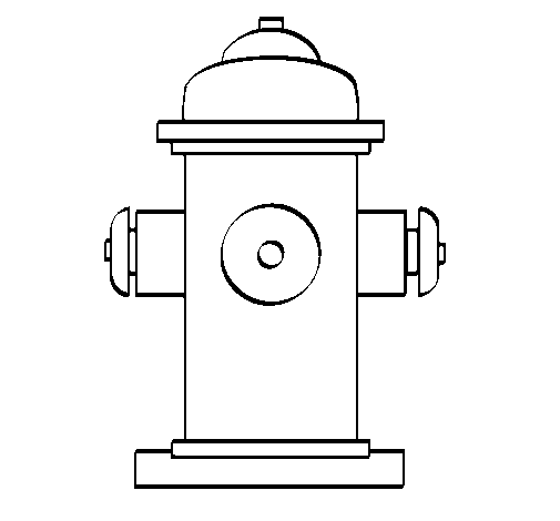 Coloring page Fire hydrant to color online - Coloringcrew.