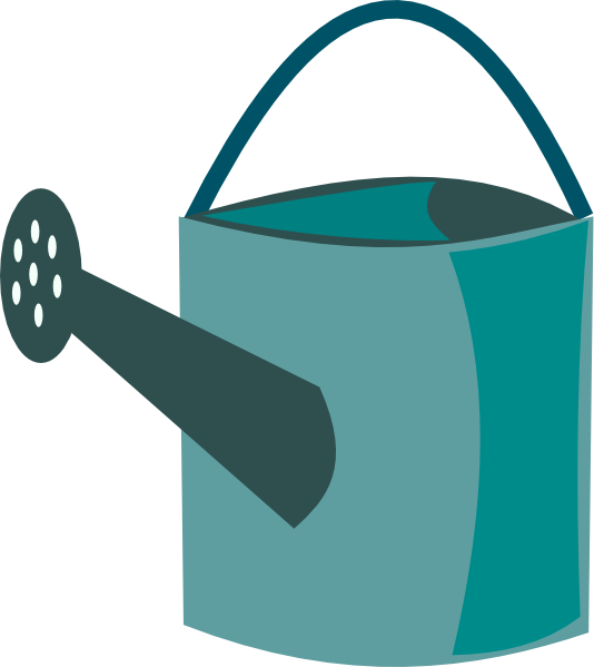 Free to Use & Public Domain Watering Can Clip Art