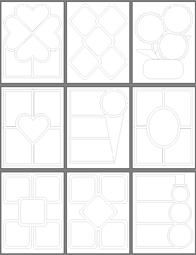Scrapbook Paper Piecing Patterns