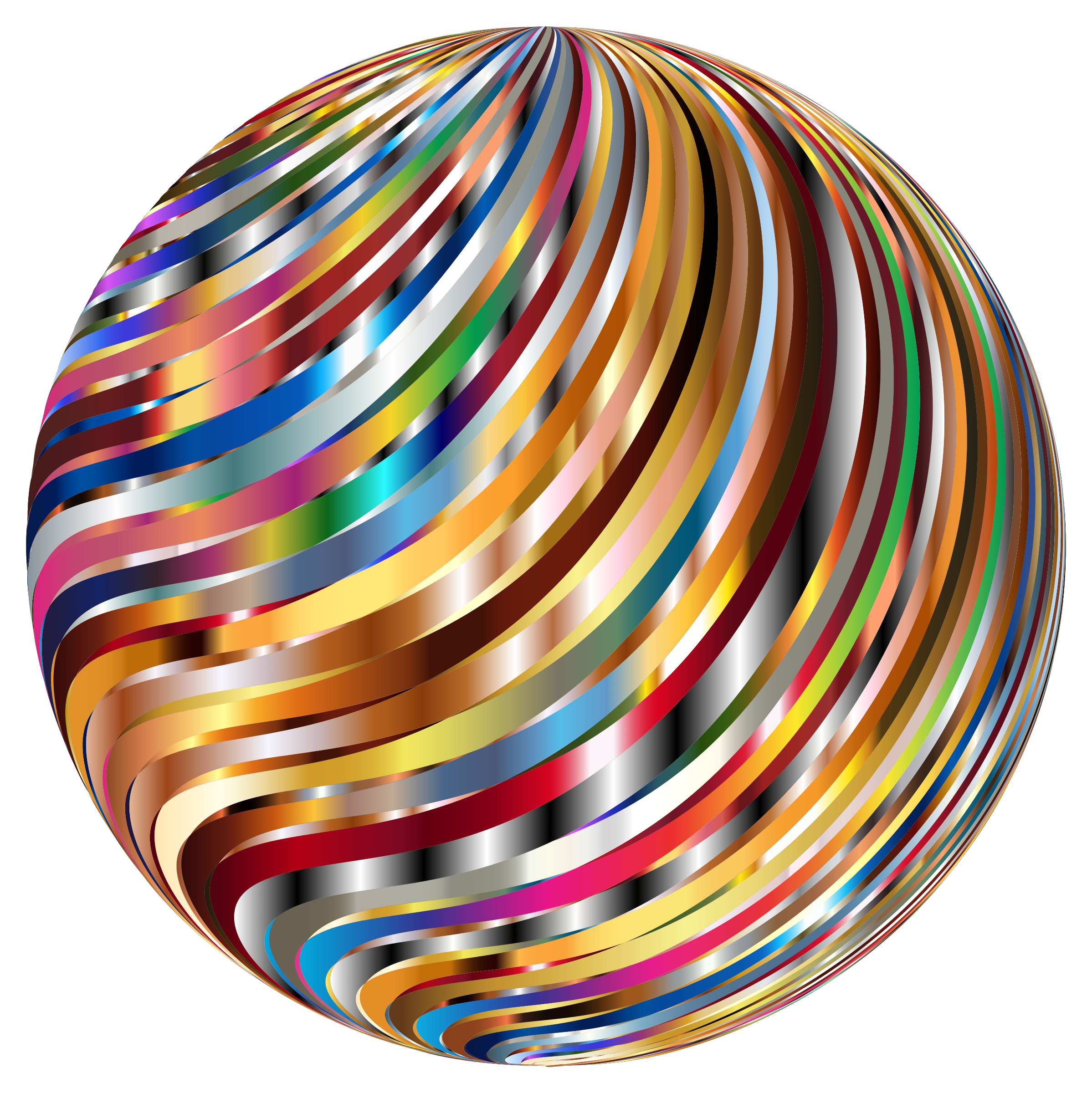 Clipart - Psychedelic Disco Ball