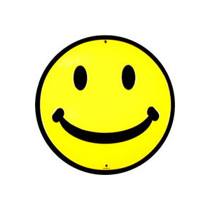 Smiley Face Signs Yellow Smile Have a Nice Day Metal Signs f ...