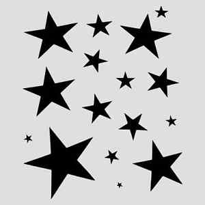 STAR STENCIL MANY SIZES STARS STENCILS CELESTIAL CRAFT TEMPLATE 8& ...