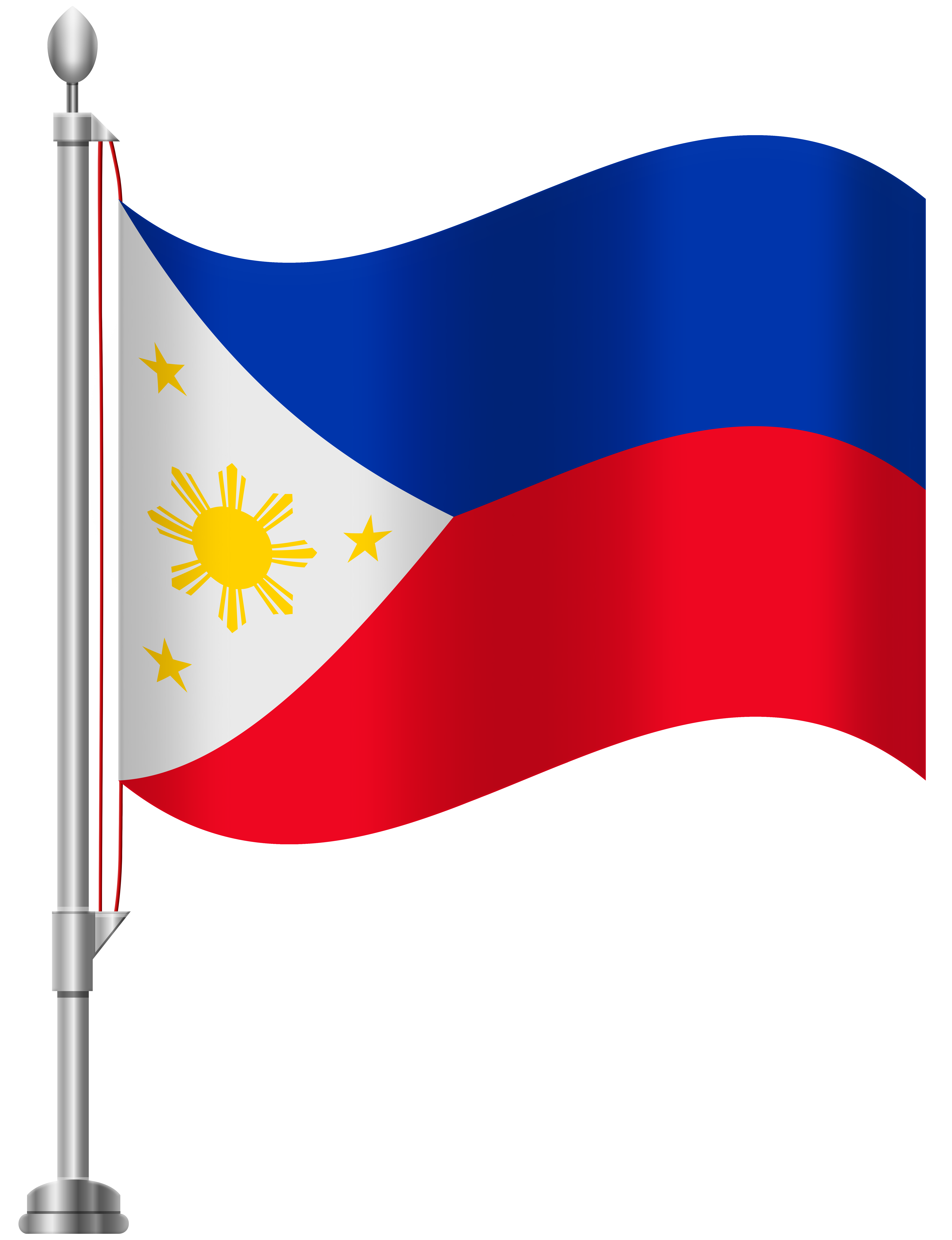 Filipino flag clipart - FamClipart
