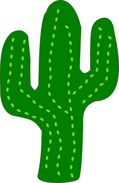 Cartoon Cactus Clipart