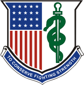 U.S. Army Medical Corps, regimental insignia - vector image