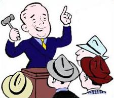 Free Auctioneer Clipart