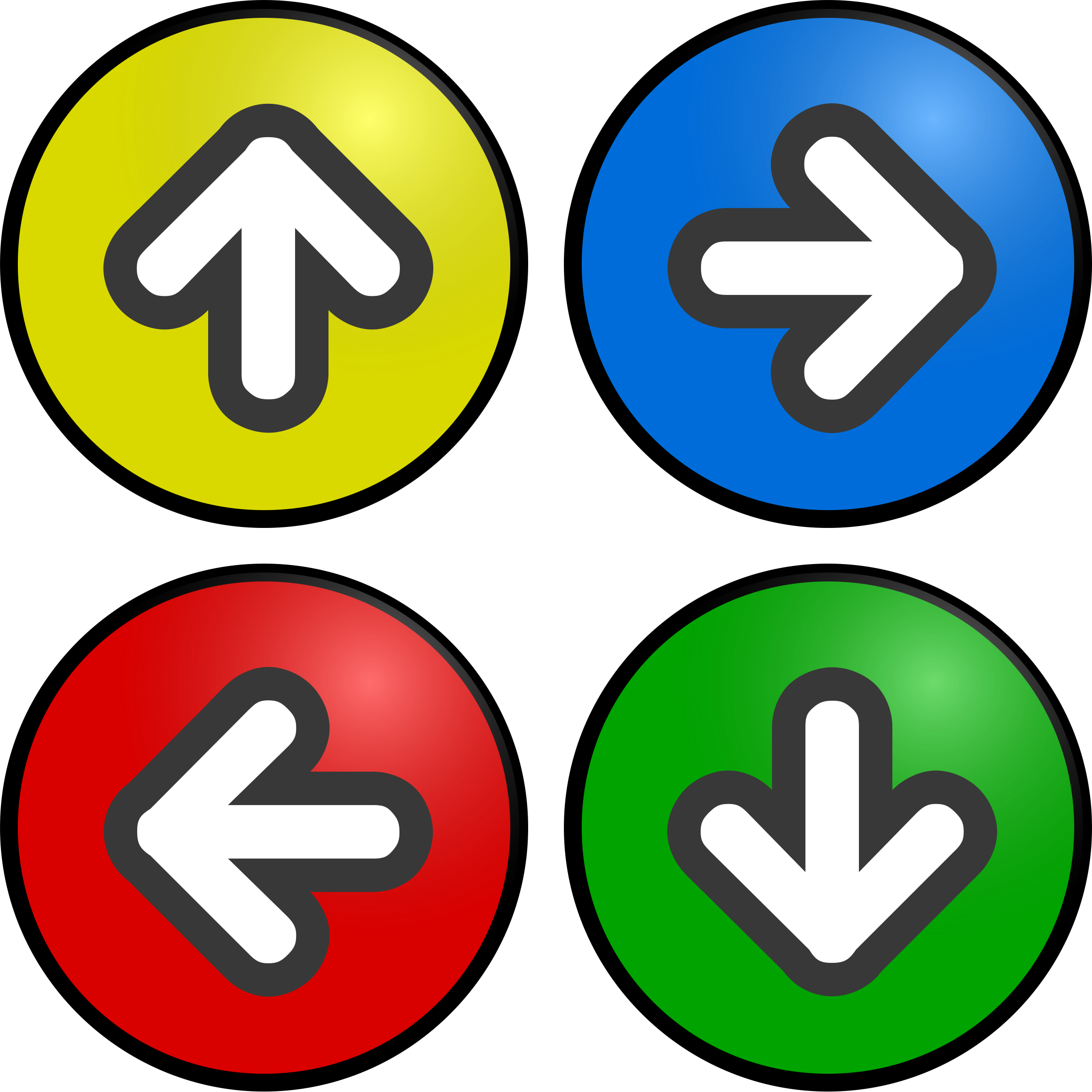 Clipart Of Arrows For Direction