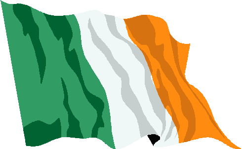 Us Flag And Irish Clipart
