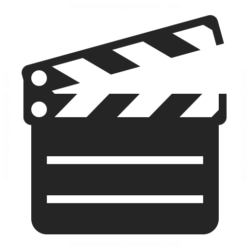 Clapperboard png clipart #30944 - Free Icons and PNG Backgrounds