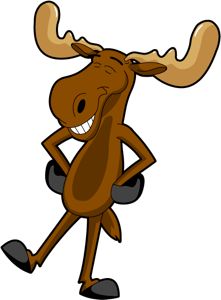 Moose clipart cartoon images
