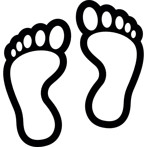 foot-print-outline-clipart-best