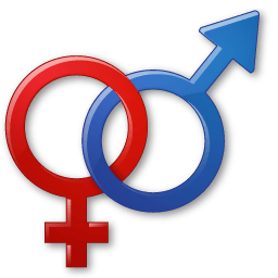 Sex Male Female Symbol Sticker for Facebook | ID#: 549 | Stickees.com