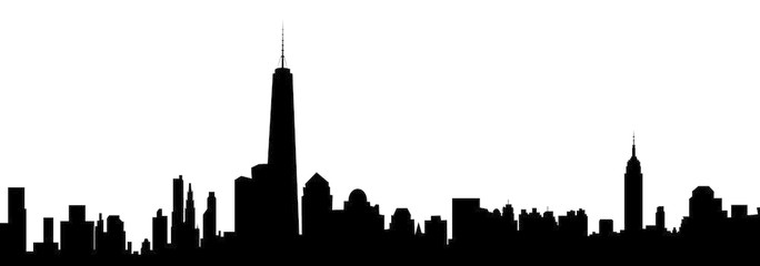 nyc skyline vector drawing Gallery