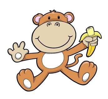 Cartoon Baby Monkeys