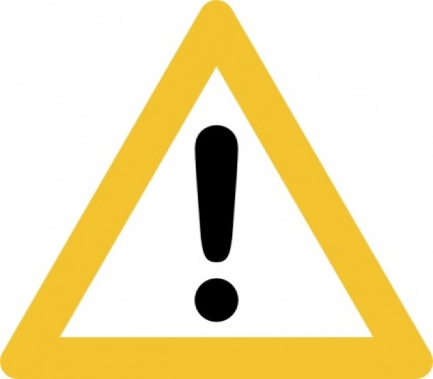 Caution Signs Clipart - The Cliparts