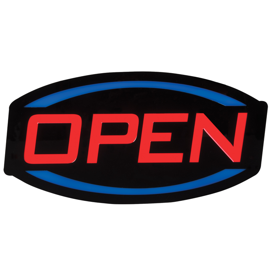 Shop All-Pro 9-in Multi-Function LED Open Neon Sign at Lowes.com