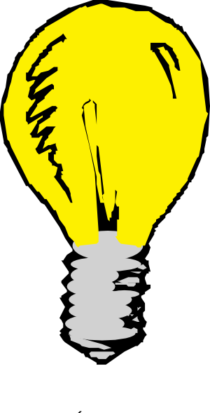 Animated light bulb clipart