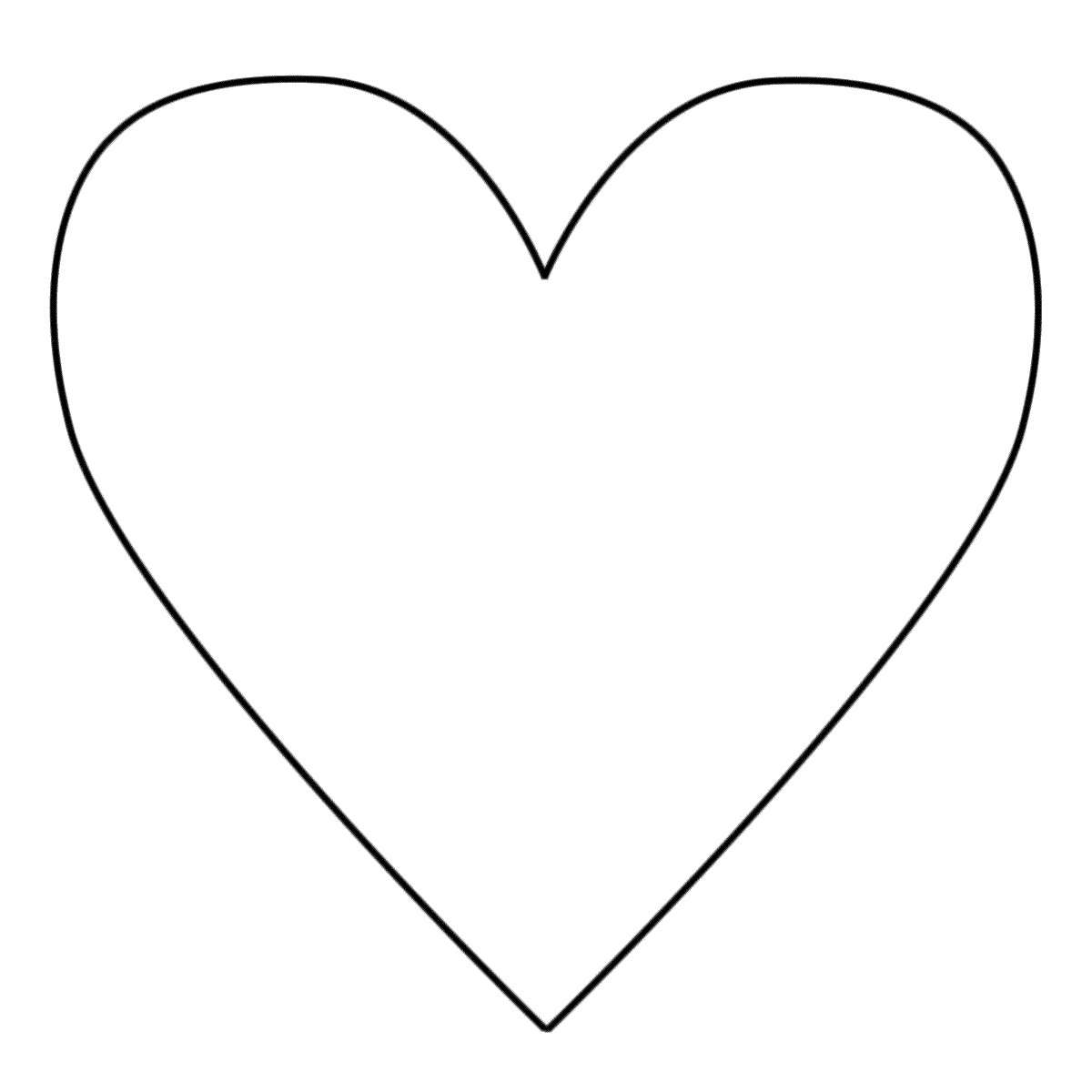 Free Printable Heart Coloring Pages For Kids special Heart ...