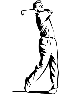 Golfer free golf clipart and animations 2 image #35889