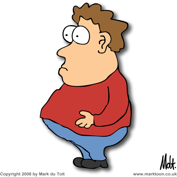 Fat man cartoon clipart - ClipartFox