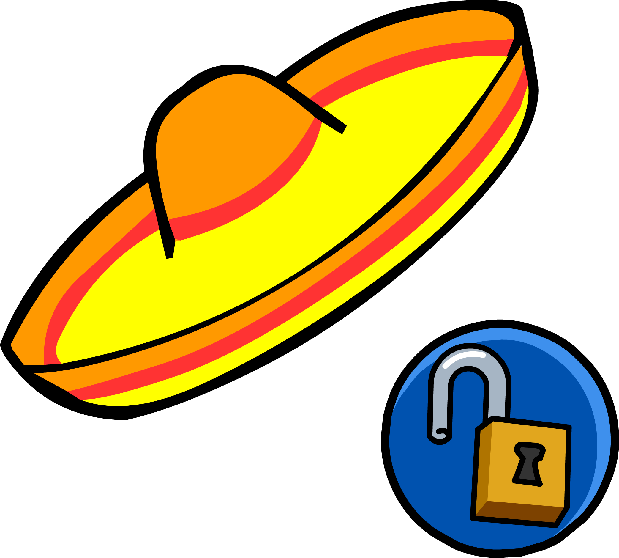 Image - Sombrero unlockable icon.png | Club Penguin Wiki | Fandom ...