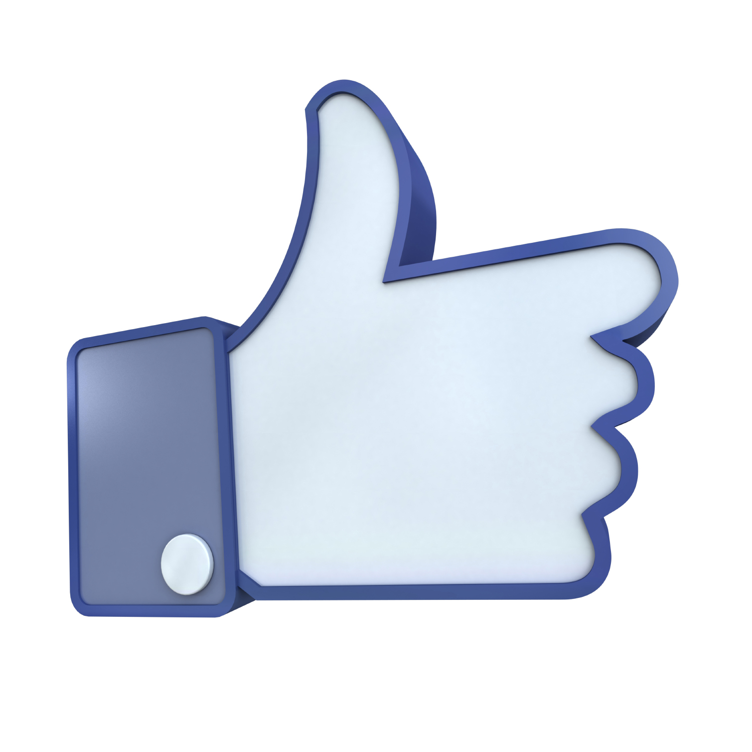 Facebook thumbs up clipart