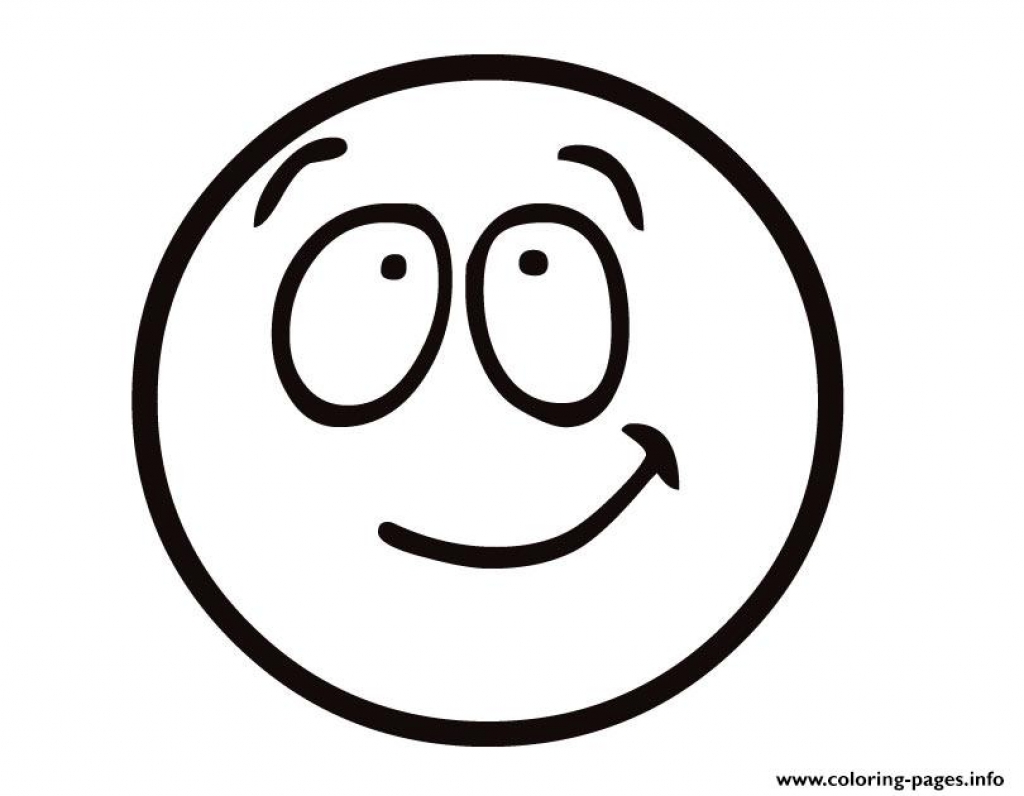 Elegant Happy Face Coloring Page regarding The house - Cool ...