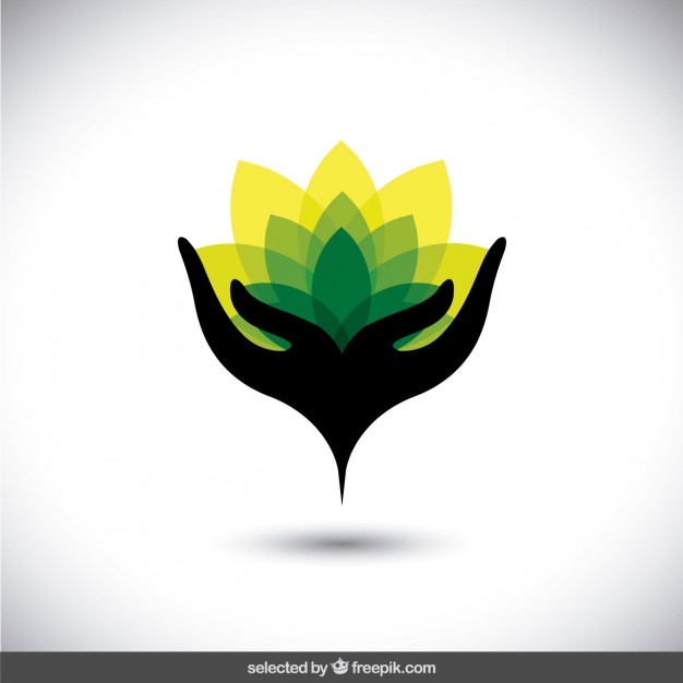 Abstract protect the environment logo Vector | Free Download