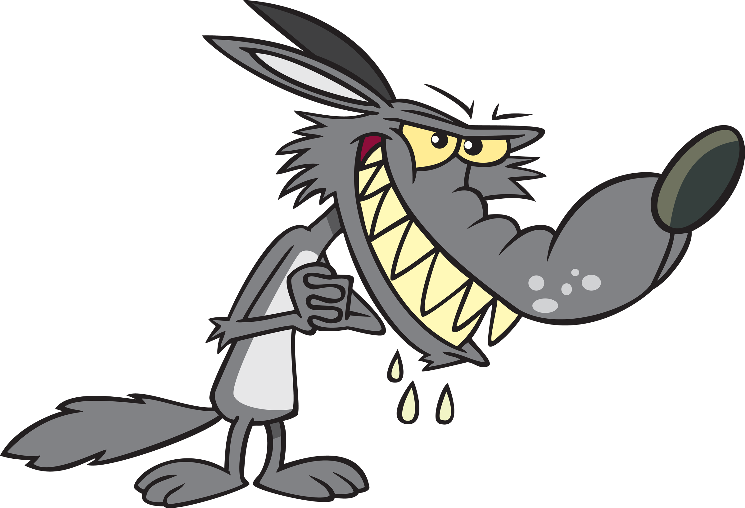 Cartoon Wolf | Free Download Clip Art | Free Clip Art | on Clipart ...