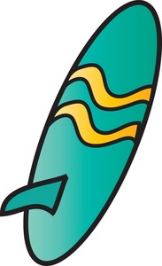 Clipart surfboard