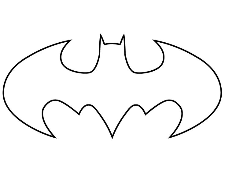 Free Batman Pumpkin Stencil