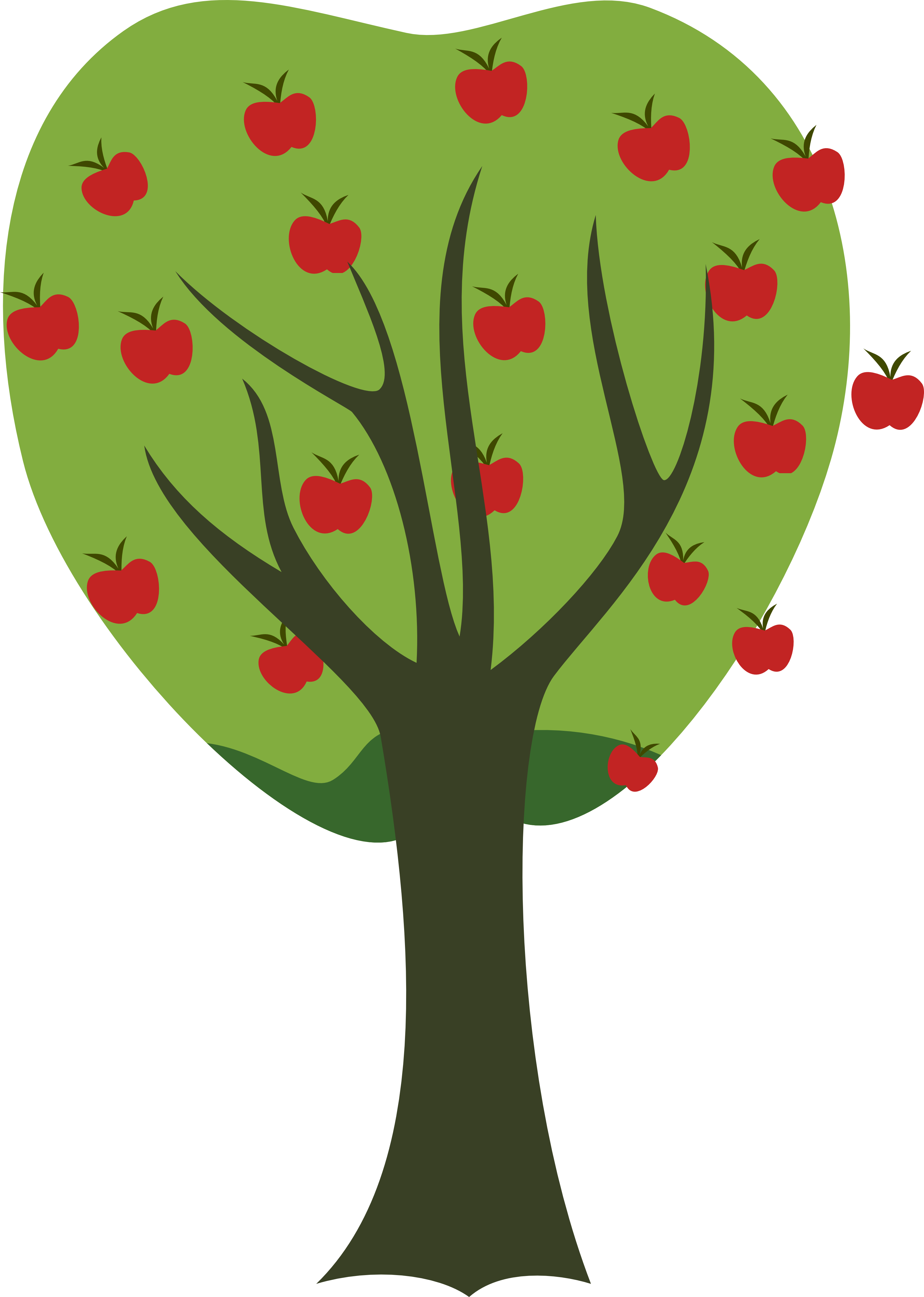 free clipart of fruit trees - photo #48