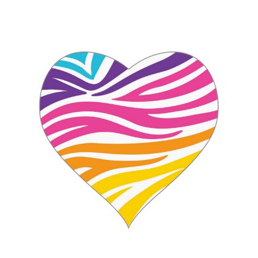 Rainbow Zebra Print - ClipArt Best