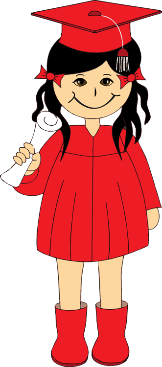 511 views Graduation Girl Clipart
