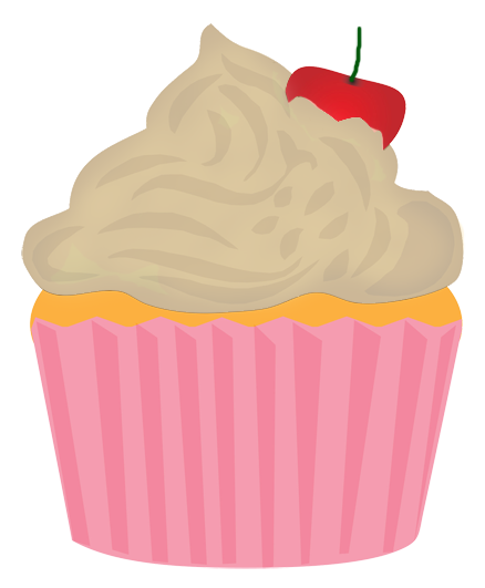 Cupcake clipart on clip art cupcake and happy - Clipartix