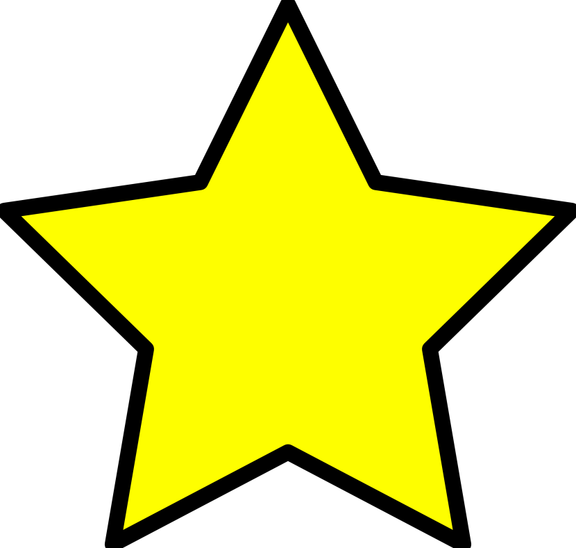 Gold star clip art