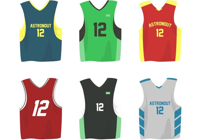 Basketball Sports Jersey Vectors - Download Free Vector Art, Stock ...
