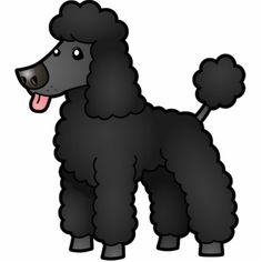 Poodles, Cartoon and Cute cartoon