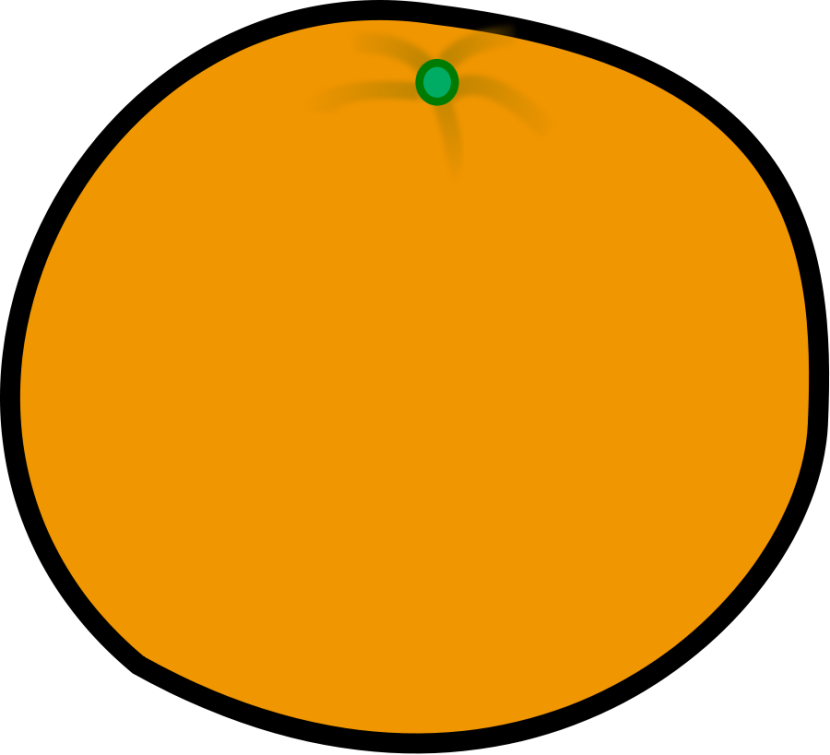 Image of orange clipart