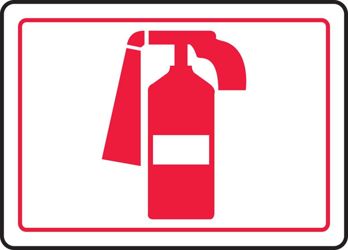 Fire Extinguisher Symbol - First Aid and Safety Supplies