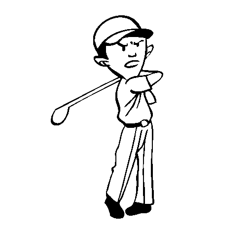 Coloring page Golf to color online - Coloringcrew.
