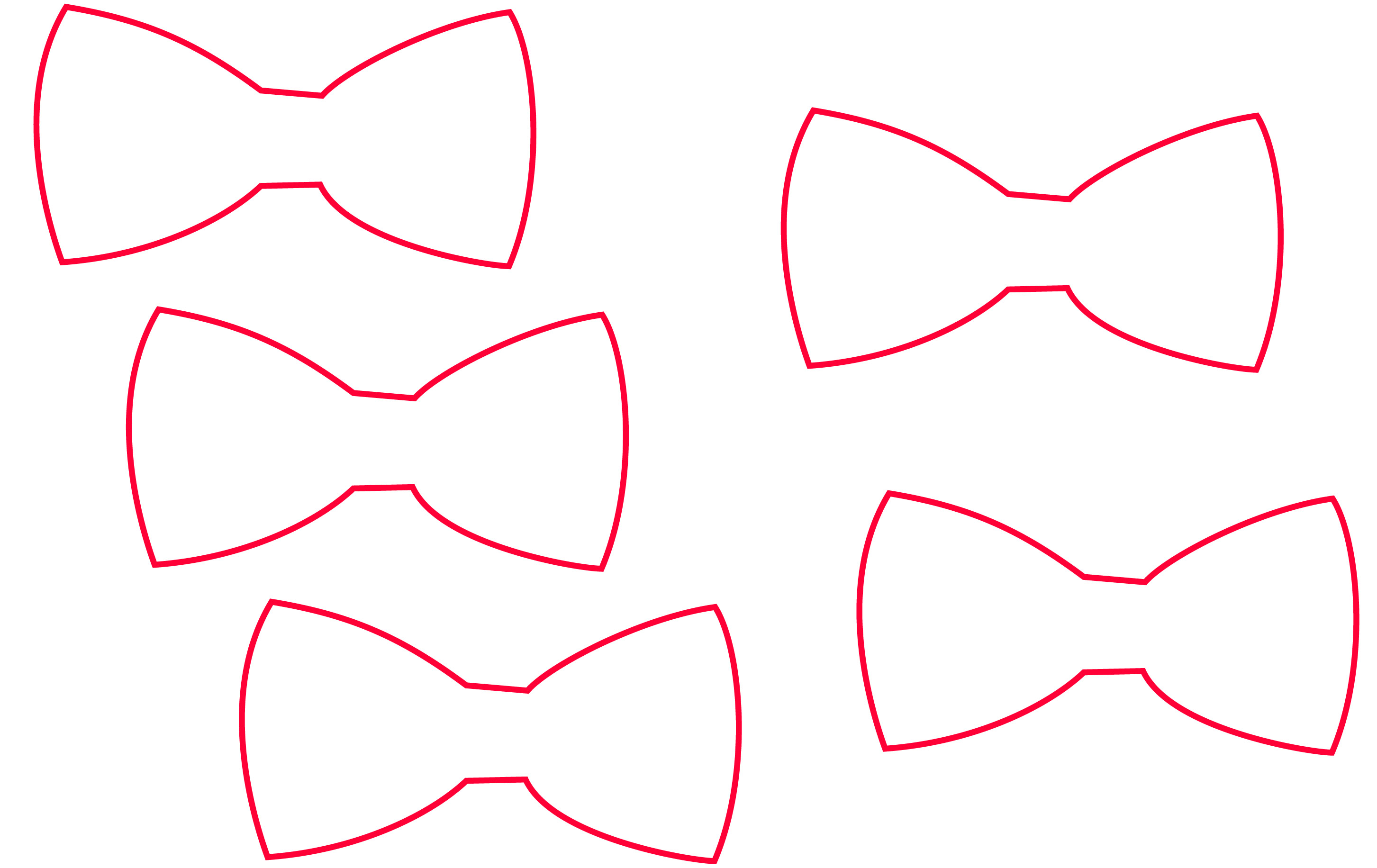 Printable Bow Tie