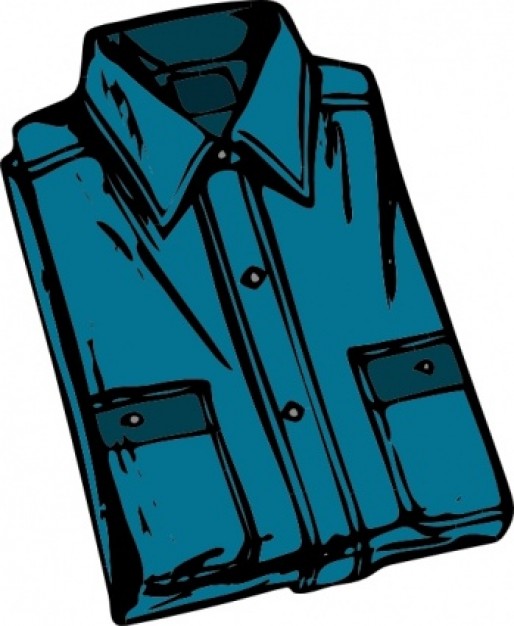 Clothing Shirt clip art | Download free Vector
