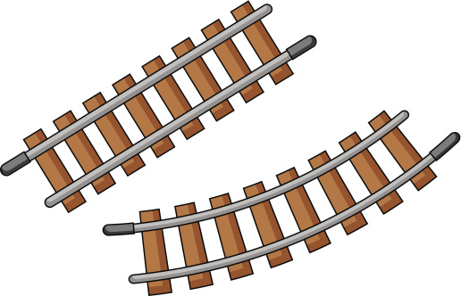 clipart train tracks - photo #24