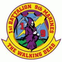1st Battalion 9th Marine Regiment USMC Logo Vector (.EPS) Free ...