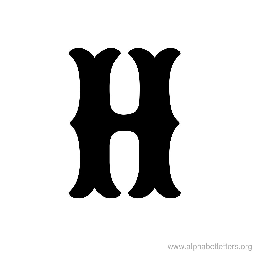 Free Printable Fancy Letter Alphabets | Alphabet Letters Org