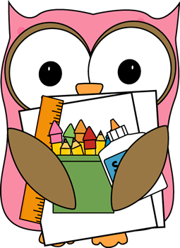 Cute Owl Teacher Clipart